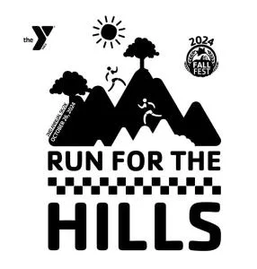4th Annual YMCA Run For The Hills 5K/2K 2026 logo