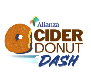 The Alianza 5K Cider Donut Dash 2026 logo