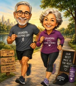 Abuelitos 5K 2026 logo