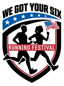 We Got Your Six Running Festival 2026 logo