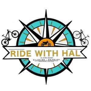 Ride with Hal 2026 logo