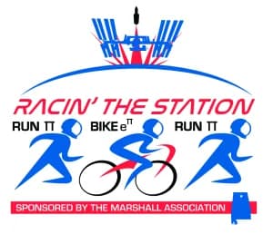 Racin' the Station Duathlon 2026 logo