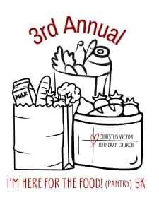 I’m Here for the Food (Pantry) 5k 2026 logo