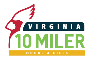 The Moore & Giles Virginia 10 Miler 2026 logo