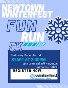 Newtown Winterfest 5k 2026 logo