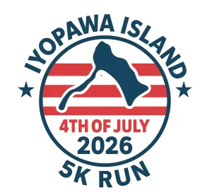 Iyopawa Island 4th of July 5k 2026 logo