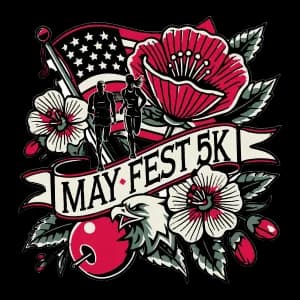 May Fest 5K Color Run/Walk 2026 logo