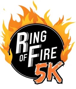 Ring of Fire 5K 2026 logo