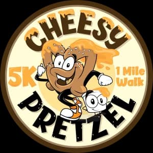 Cheesy Pretzel 5K and 1 Mile Walk 2026 logo
