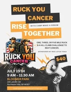 Ruck You Cancer 2026 logo