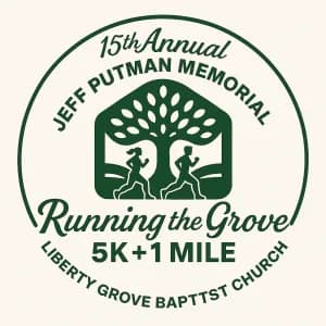 Running the Grove 5K 2026 logo