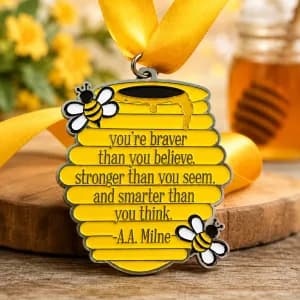 2026 Be Brave 1M 5K 10K 13.1 26.2 logo