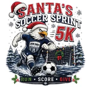 Santa's Soccer Sprint 2026 logo