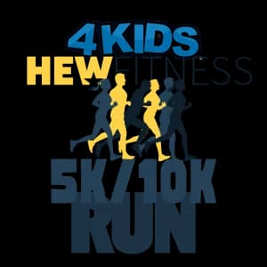 Hew Fitness 5K - 10K 2026 logo