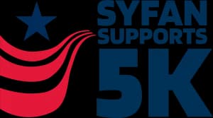Syfan Supports 5k and Fun Run 2026 logo