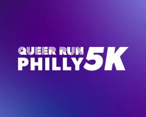 Queer Run Philly 5K 2026 logo
