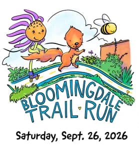 Bloomingdale Trail 5K 2026 logo