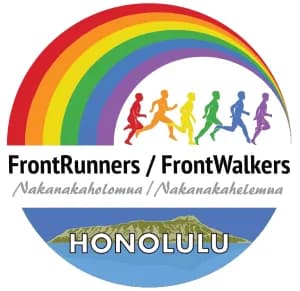 Honolulu FrontRunners/FrontWalkers -- PRIDE RUN/WALK 5K 2026 logo