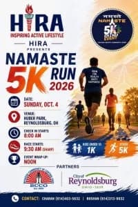 Namaste Run 2026 logo