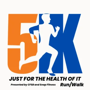 Just For The Health Of It 5K 2026 logo