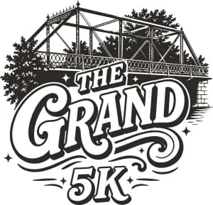 The Grand 5k 2026 logo