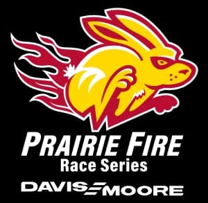 2026 Fall Prairie Fire Marathon presented by Davis-Moore Automotive Group logo
