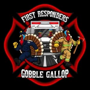 First Responders Gobble Gallop 5K 2026 logo