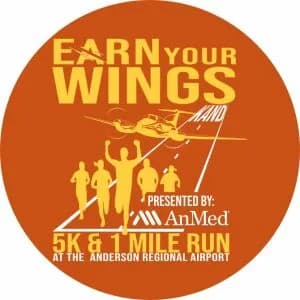 Earn Your Wings 5k 2026 logo