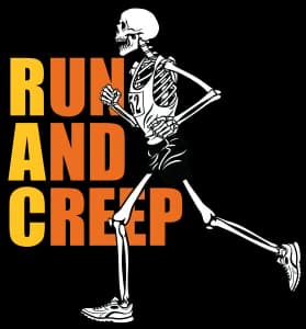 Run and Creep 5k 2026 logo
