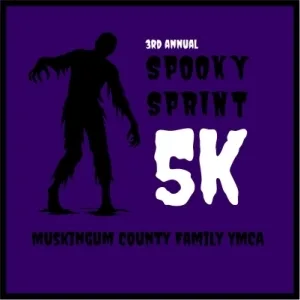 Spooky Sprint 5k & 1 Mile - Presented by Muskingum County Family YMCA 2026 logo