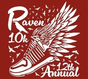 The Raven 10K 2026 logo