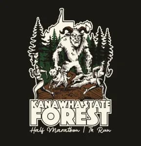 Kanawha State Forest Half Marathon/7K 2026 logo