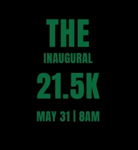 The Inaugural 21.5K 2026 logo