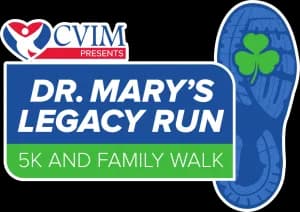 CVIM Presents Dr. Mary's Legacy Run 2026 logo