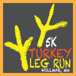 Turkey Leg 5K Run 2026 logo