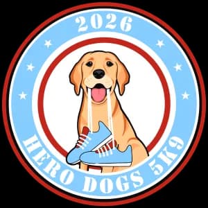 6th Annual Hero Dogs 5K9 2026 logo
