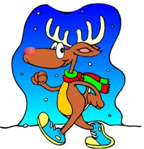 Anderson Area YMCA Reindeer Run 2026 logo