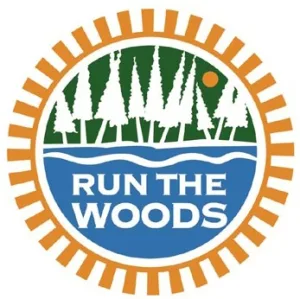 Run The Woods 2026 logo
