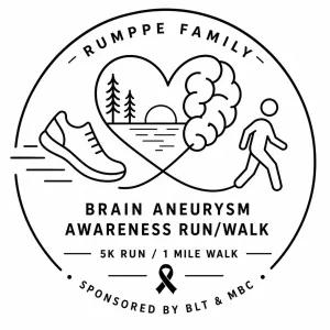 Bear Lake Tavern's 3rd Annual 5k Run/Walk for Brain Aneurysm Awareness 2026 logo