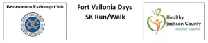 Fort Vallonia Days 5K Run & Walk 2026 logo