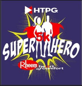 HTPG Superhero 5K 2026 logo