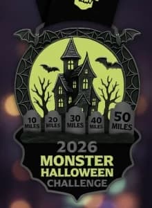 Monster Halloween 50 Mile Challenge (Oct 2026) logo