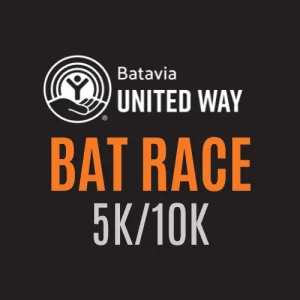 Batavia United Way Bat Race 5K & 10K 2026 logo