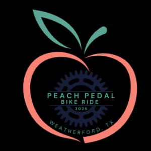 2026 Peach Pedal Bike Ride logo