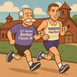 Barber Classic / Jeep Davis 5K and Fun Run 2026 logo