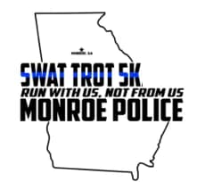 Monroe PD Swat Trot 5K 2026 logo