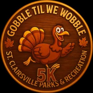 Gobble Til We Wobble 5K Run/Walk 2026 logo