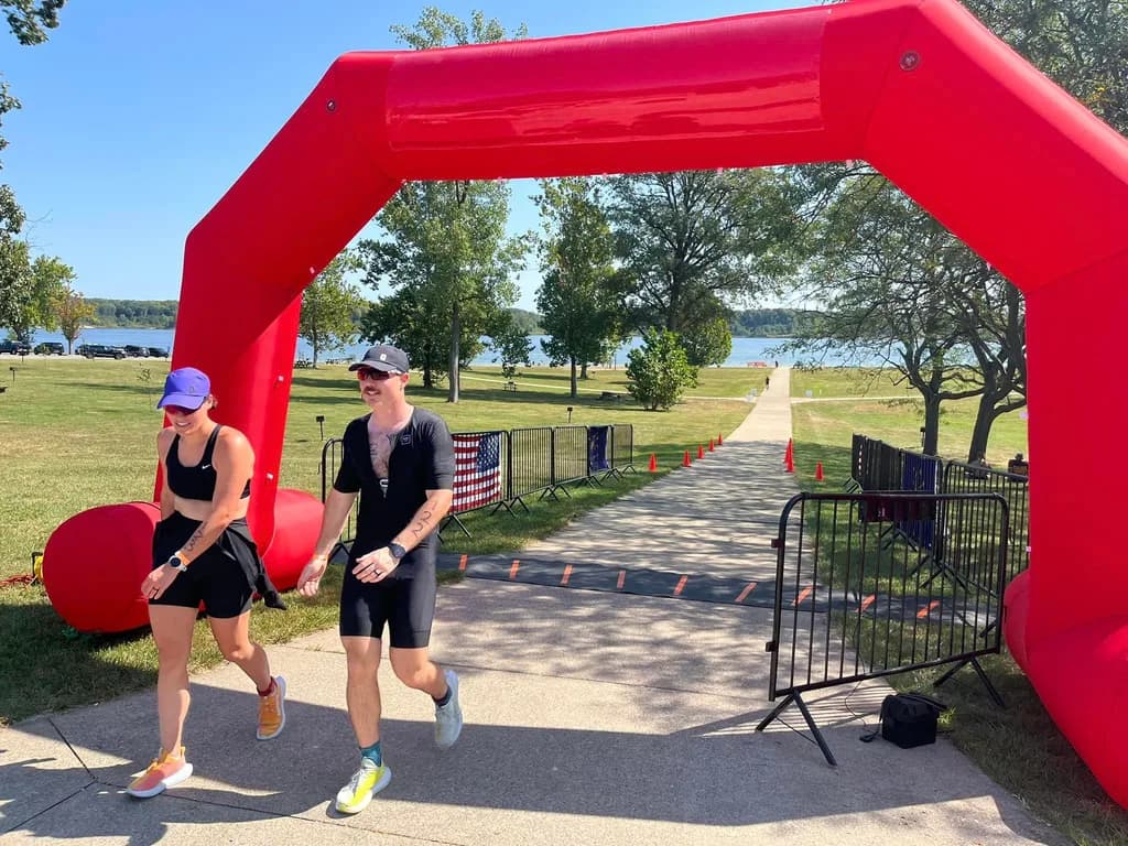Mighty Mississinewa Triathlon 2026 logo