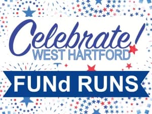 Celebrate! West Hartford FUNd RUNS 2026 logo