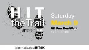 HIT the Trail 5k Fun Run/Walk 2026 logo